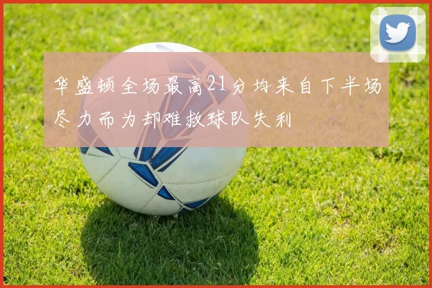 华盛顿全场最高21分均来自下半场尽力而为却难救球队失利